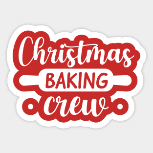 Christmas baking crew Sticker